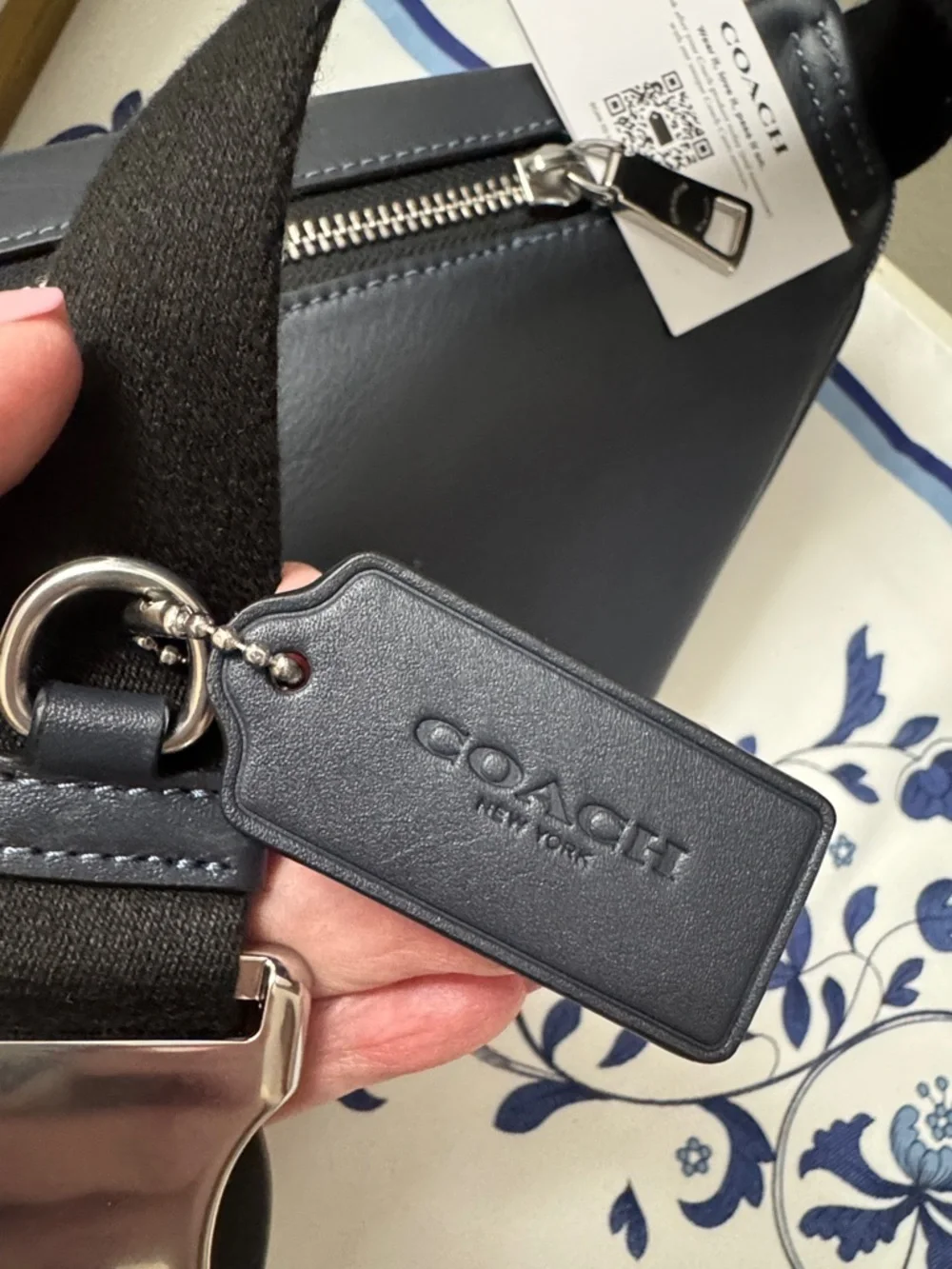Coach Racer Small Belt Bag in Signature Canvas and Leather NWT
